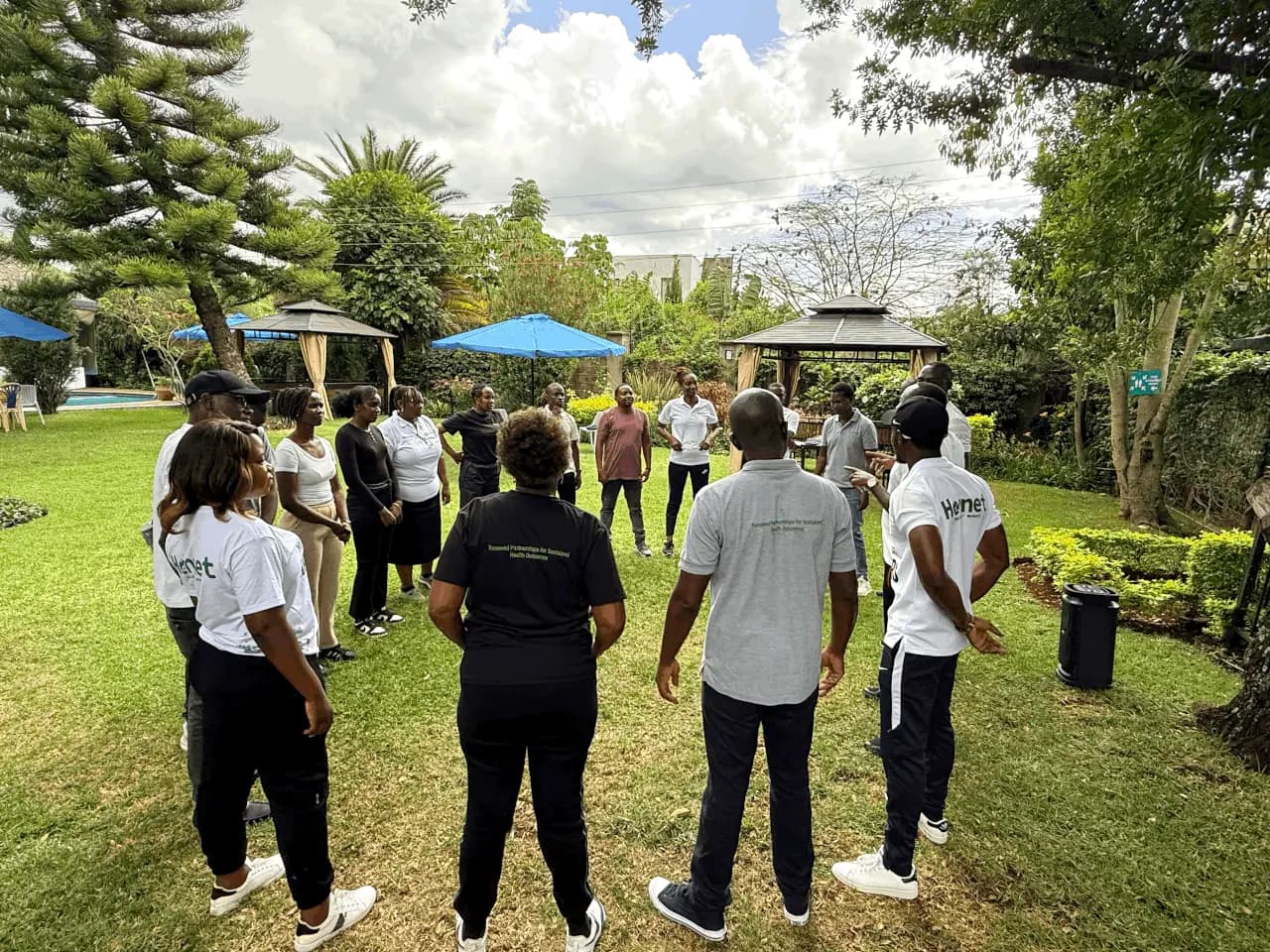 Leadership retreat and coaching conversation